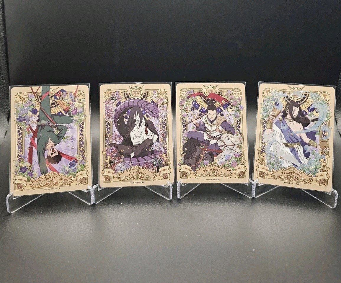 Naruto Kayou Earth Scroll MR Tarot Set 4 Cards Orochimaru