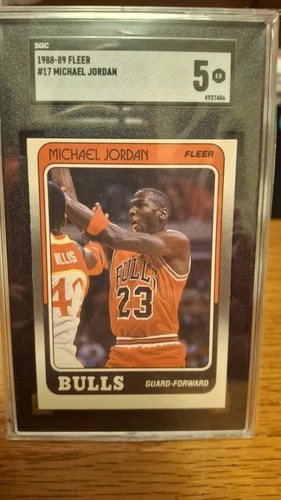 1988-89 Fleer - Michael Jordan #17