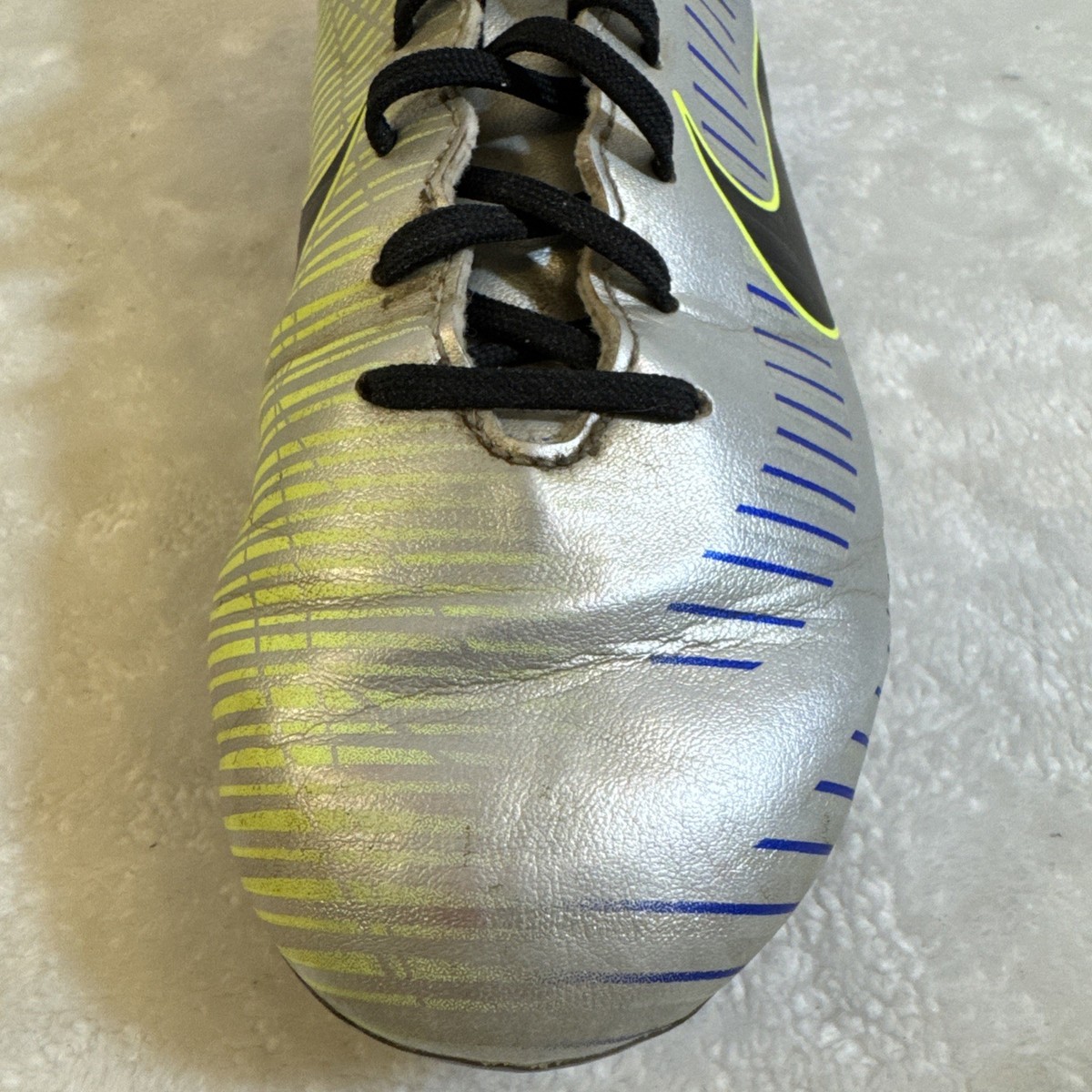 Nike X Neymar Jr. Mercurial Victory VI FG 'Racer Blue' Kids 5.5