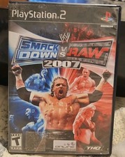 WWE SmackDown vs. Raw 2007 (Sony PlayStation 2, 2006) With Booklet