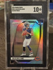2024 Panini Prizm Silver #301 Caleb Williams (RC) Sgc 10 Gem Mint