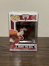 Funko Pop Benny the Bull Chicago Bulls Mascot NBA – w/Box Protector
