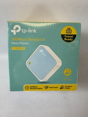 TP-LINK TL-WR802N 300Mbps Wireless N Portable Nano Travel Router New Sealed