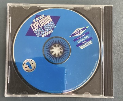 Art Explosion 10 Disk Of 125000 Computer Images & Clip Art For Advertising