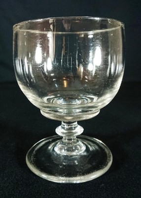 Großer antiker georgianischer Rummer Weinglas Kelch um 1820