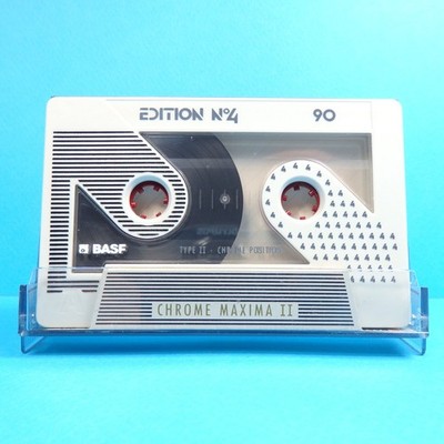   1x BASF Chrome Maxima II 90 * EDITION N°4 * Cassette Kassette кассета * 1991