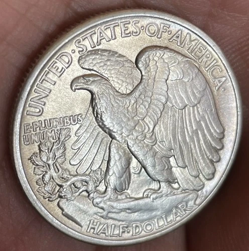 Sweet UNC details Silver 1939 Walking Liberty Half Dollar