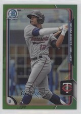 2015 Bowman Draft Chrome Green Refractor 78/99 Adam Walker Brett #48 sh7