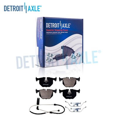 Rear Ceramic Brake Pads for BMW 330Ci 330i 330Xi 740i 740iL 750i M3 M5 X3 X5 Z4