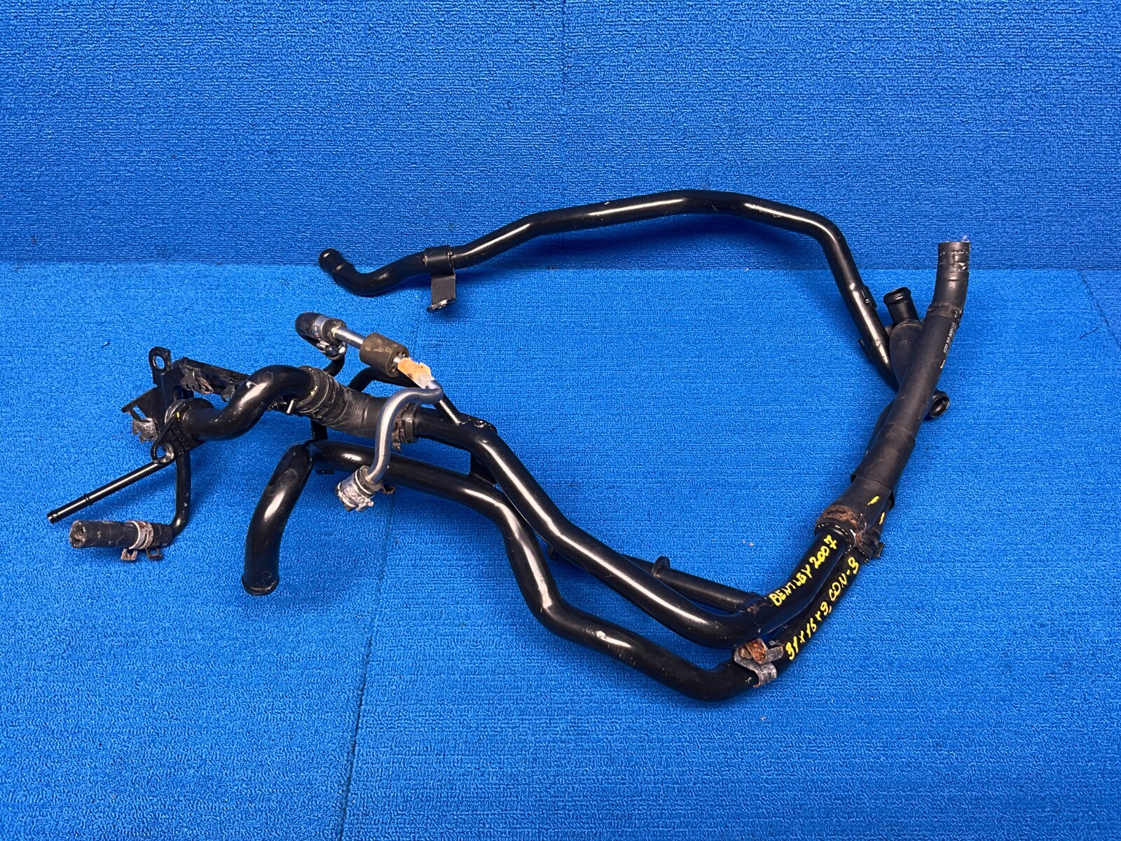 2006 - 2010 BENTLEY CONTINENTAL GTC COOLANT WATER HOSE TUBE PIPI SET OEM