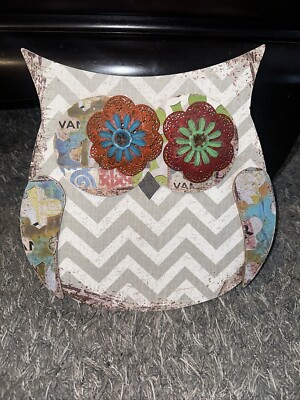 Bohemian Hobby Lobby Owl Wall Decor Chevron Metal Flower Jiggle Eyes