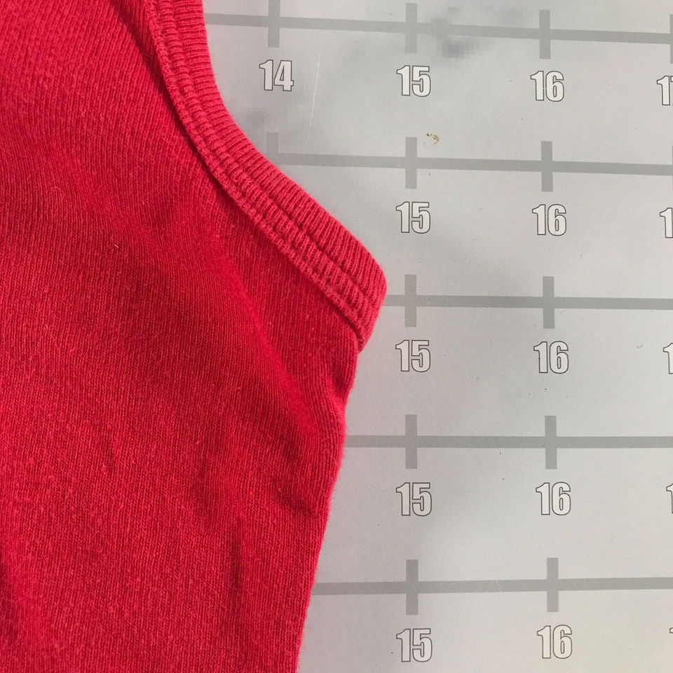 Vintage Kik Girl Hoodie Youth Medium Red Hooded DJ Graphic Print Y2K Skater - Image 3 of 4