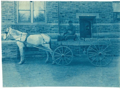 BARD COLLEGE: 29 ORIG. CYANOTYPE PHOTOGRAPHS ST. STEPHEN'S COLLEGE w/ EPHEMERA - Picture 5 of 8
