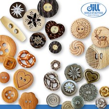 Dill Knöpfe Trachtenknöpfe