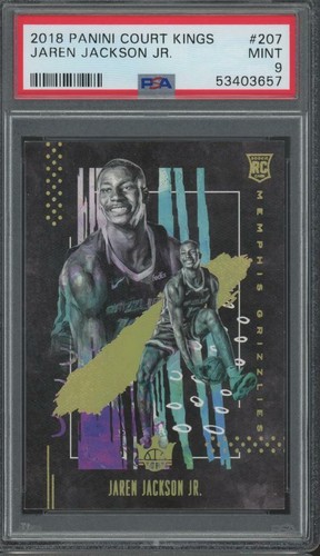 2018 Panini Court Kings Basketball Jaren Jackson Jr. #207 PSA 9