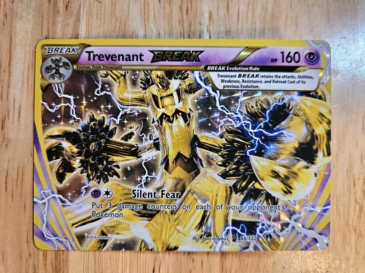 trevenant break pokemon card value Pokemon Evolving Skies Trevenant V #013 main image 1