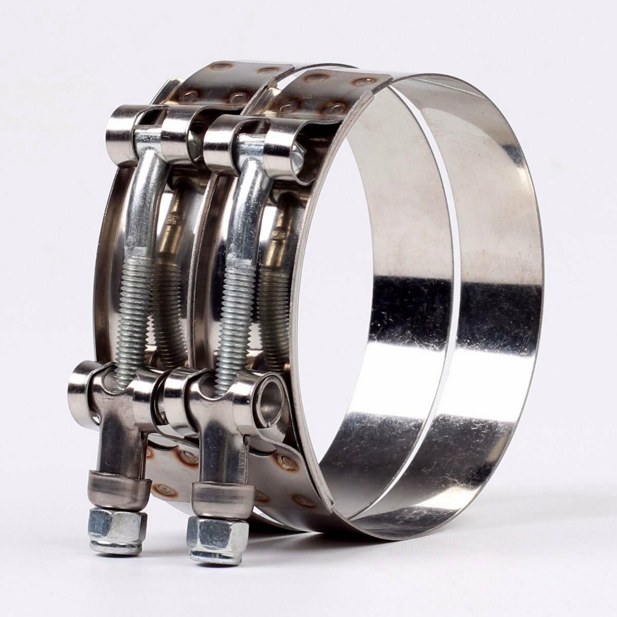 Boost Products 1.5 To 1.75 In. Stainless Steel T-Bolt Clamps - Foto 3