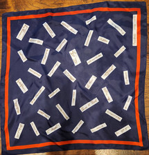 Vintage USA Presidents 1776-1976 Scarf Red White and Blue Water Repellent