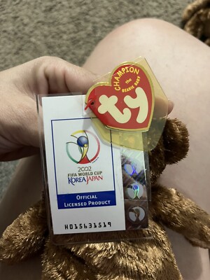 NEW ~ 2002 TY FIFA WORLD CUP BEANIE BABIES ~ ALL 32 COUNTRIES~ TAG
