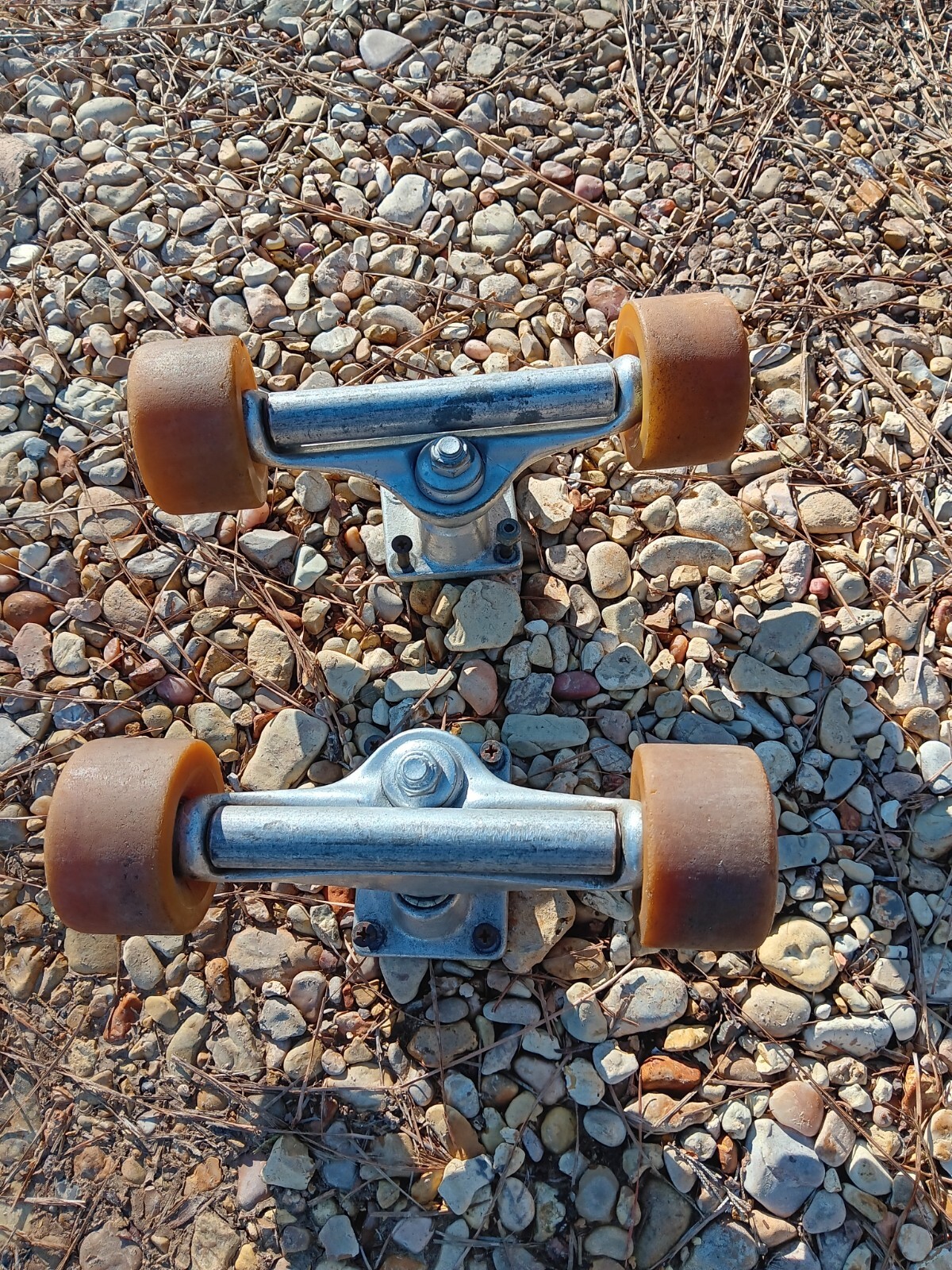 Vintage ZRoller Skateboard Trucks ZFlex Dogtown Sims Powell Santa