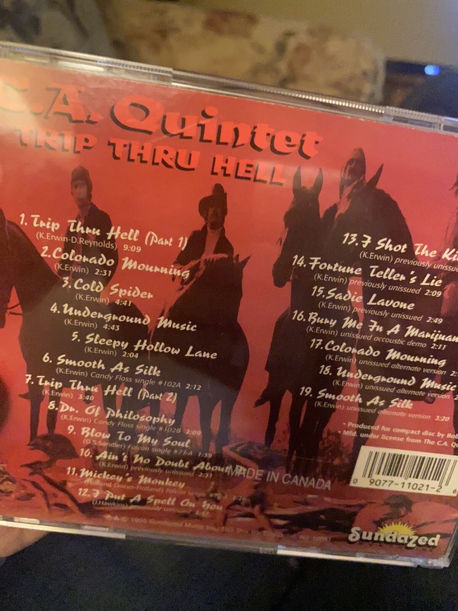 Trip Thru Hell * by The C.A. Quintet (CD, Mar-1995, Sundazed) for