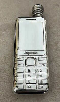 新品未使用 SUPREME Burner Phone Pewter Flask Supreme Burner Phone Pewter Flask | eBay