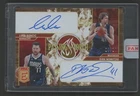 2023-24 Donruss Elite Gold Luka Doncic Dirk Nowitzki Dual ON CARD AUTO 9/10