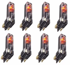 QUANTITY 8 -Dixie Narco, Vendo soda machine sold out lamps - BRAND NEW