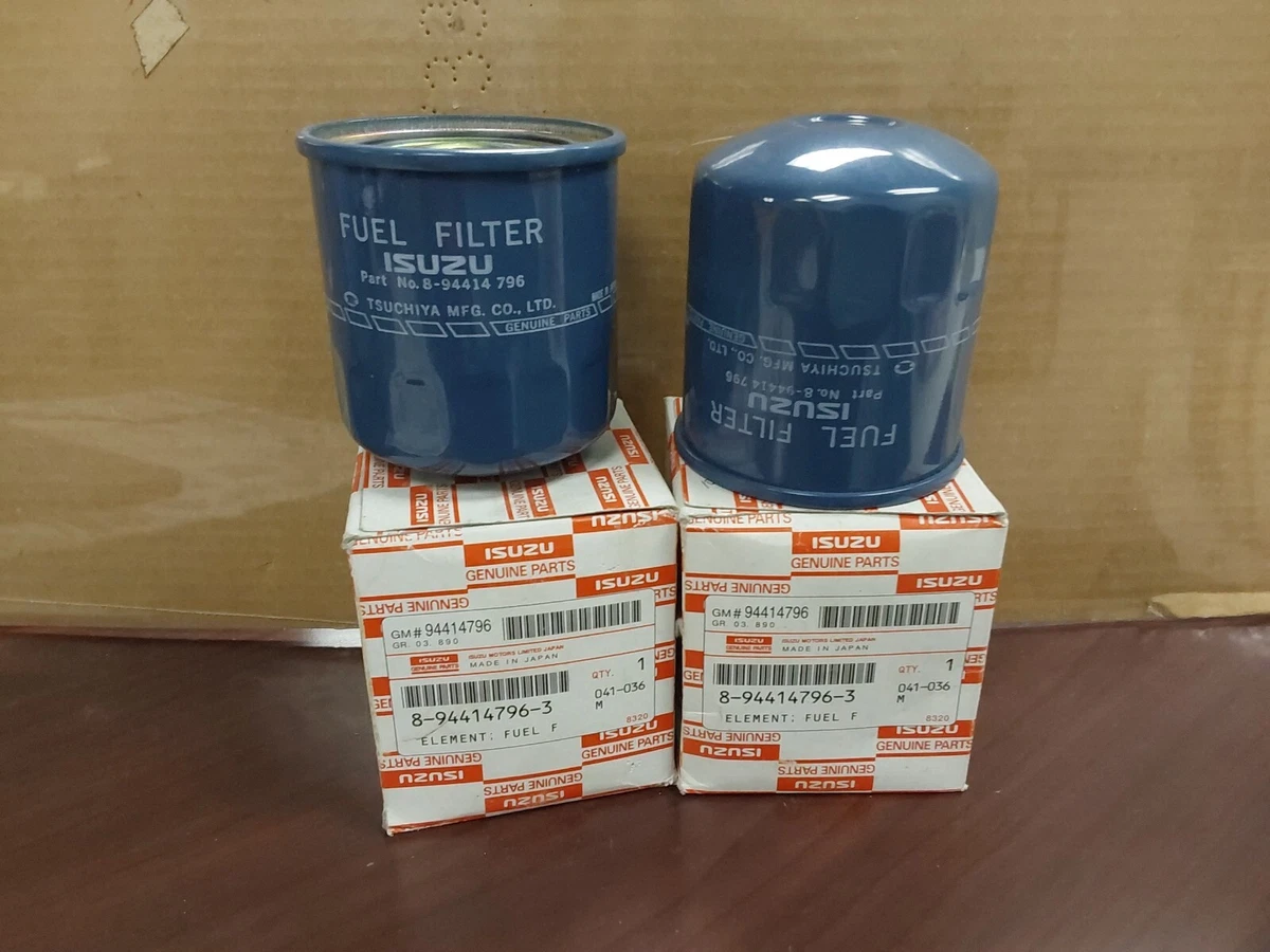 8-94414796-3 NEW ISUZU FUEL FILTER LOT OF 2 FREE SHIPPING! | eBay