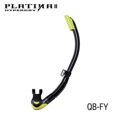 Tusa Platina Hyperdry II Snorkel - Black/Yellow SP-170QB-FY