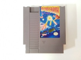 To the Earth and Silent Service NES Games, Cartridges Only, Tested, Nintendo NES