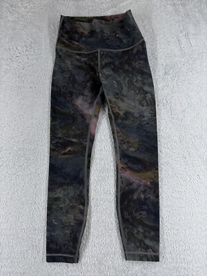 Lululemon Pants Womens 4 Black Wunder Under Hi-Rise 7/8 Tight 25'' W5AOVS