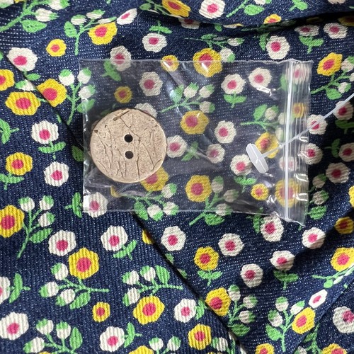 NWOT Modcloth Sz XL Multicolor Floral Peplum Blazer One Button Jacket Pockets - Picture 9 of 9