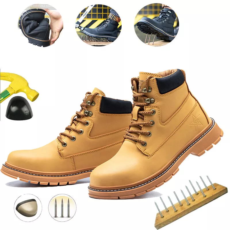 Casual steel cheap toe safety shoes