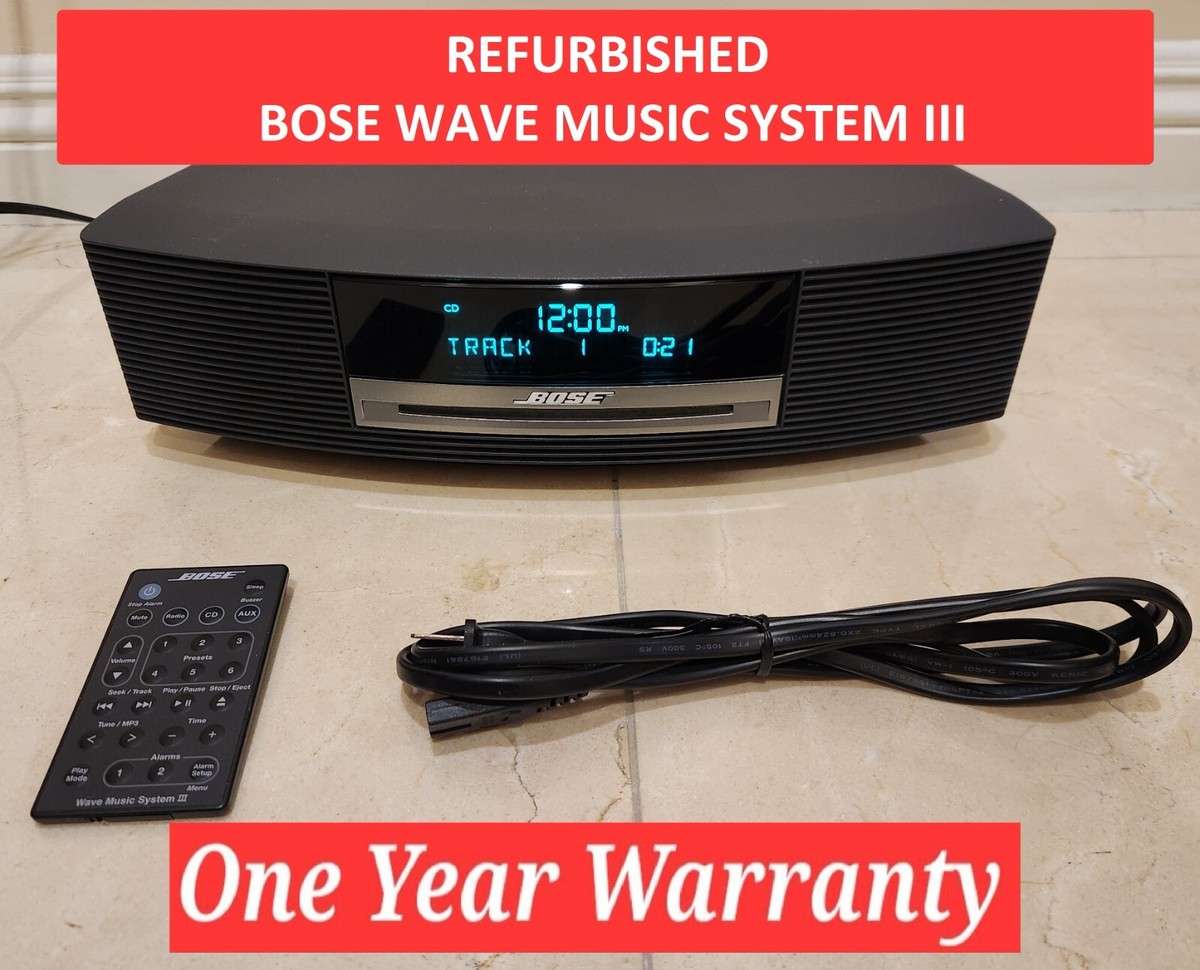 Bluetooth Awrcc5 Awrcc5 Bose Wave Music System III Silver W Touch
