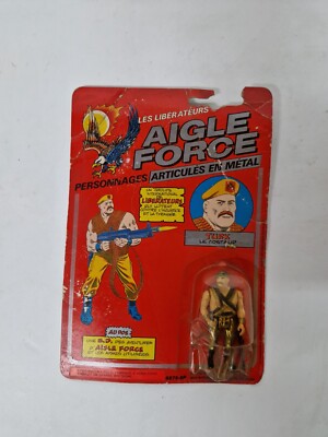   AIGLE FORCE Actionfigur ''Turk - Le Cotaud'' - Vintage-Spielzeug  
