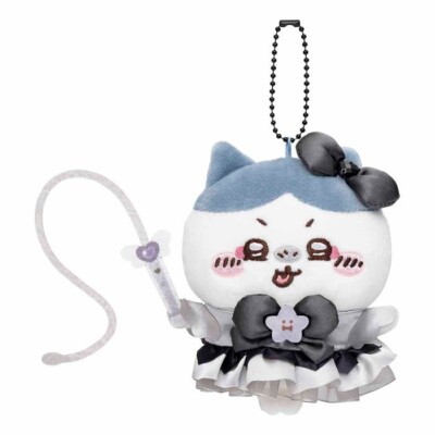 Chiikawa Hachiware Super Magical Bad Version Mascot Plush Keychain