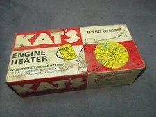 Kat's Engine Heater K7 GR 750 Watt 3 Prong New Old Stock NOS