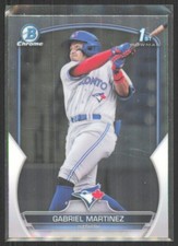 2023 Bowman Chrome Prospects 1st Gabriel Martinez #BCP-45