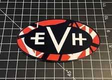 EVH Eddie Van Halen Tribute Decal Sticker Rock FREE SHIPPING