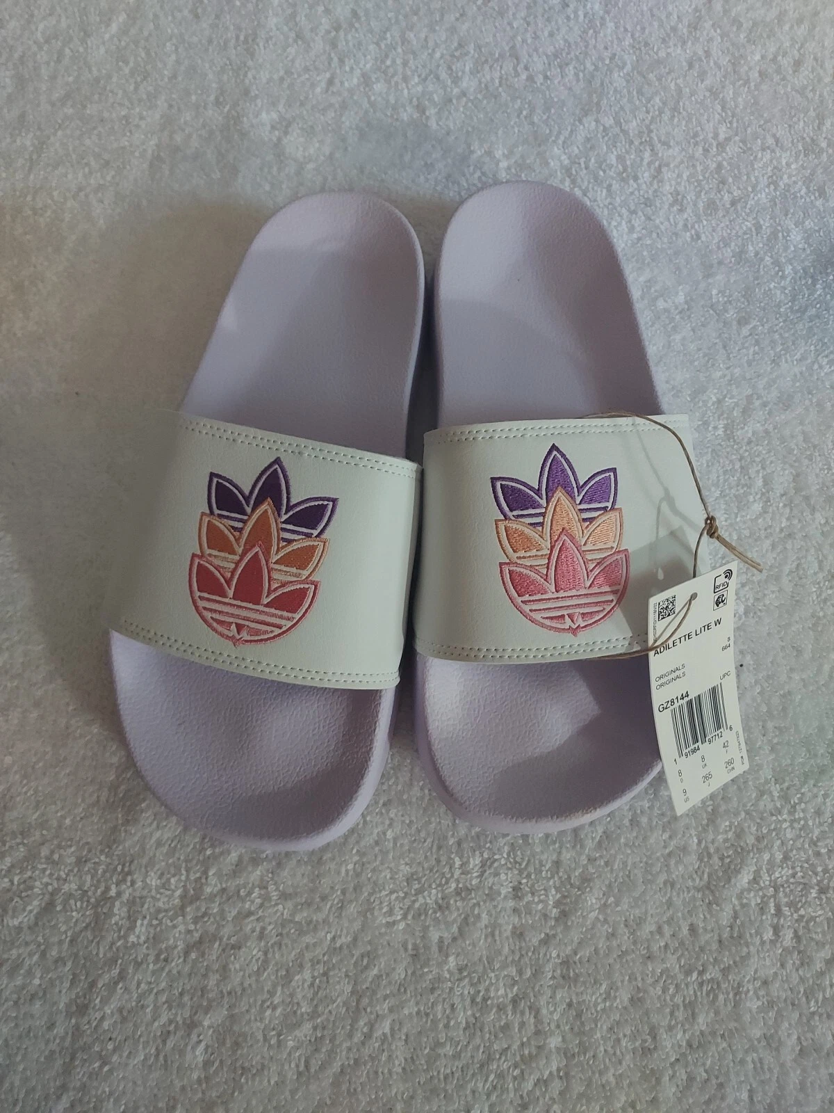 ADIDAS TAGLIA 9 LAVANDA ? DONNA ? SLIDE