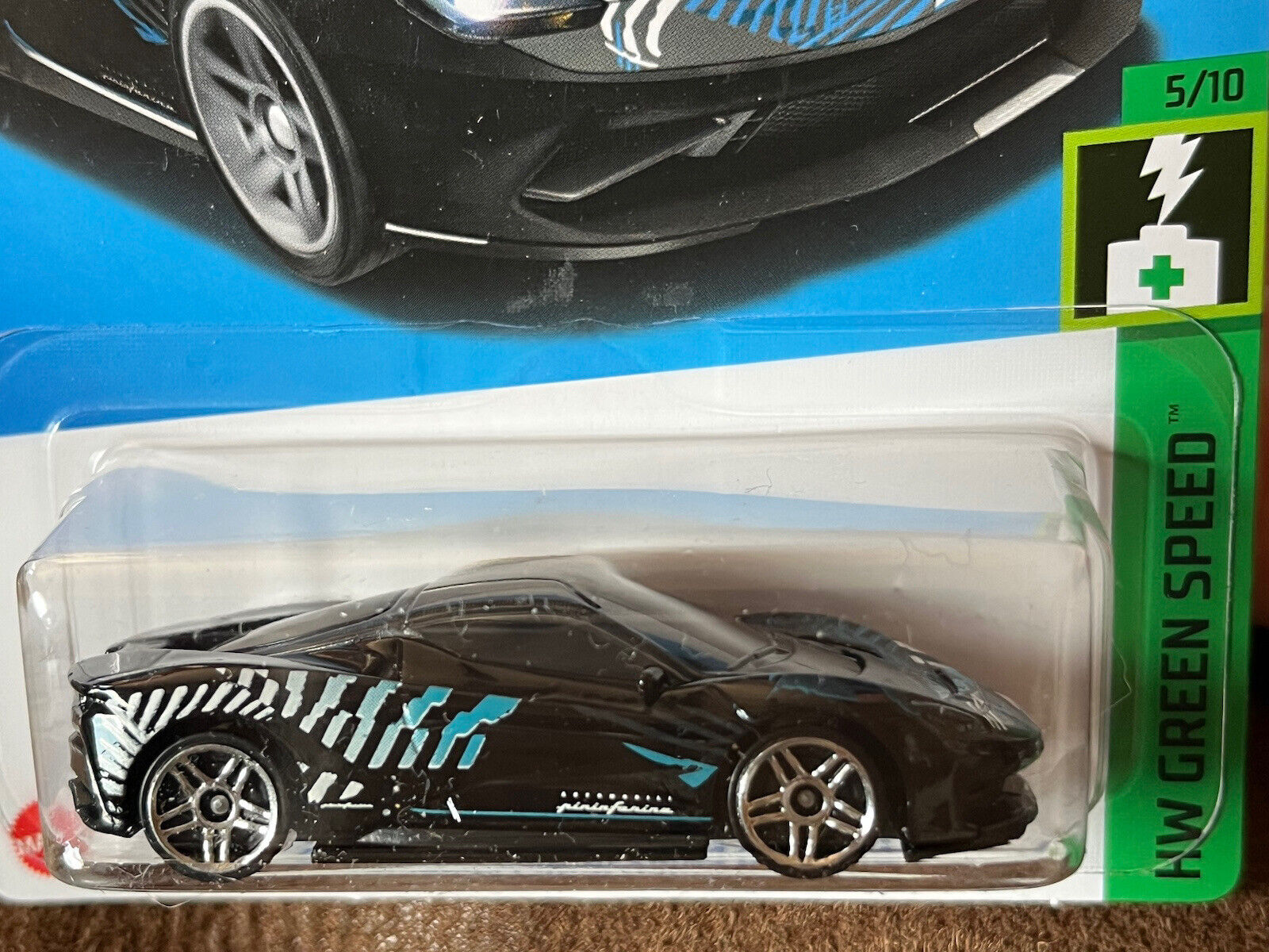 Carrinho Hot Wheels AUTOMOBILI PININFARINA BATTISTA HKH57 HW GREEN SPEED