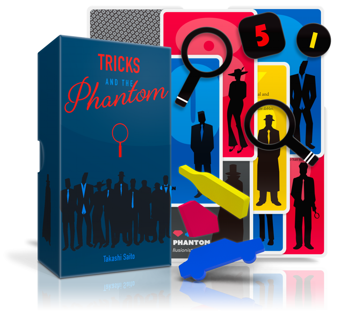 Tricks and the Phantom - Gioco da tavolo - Oink games - Board game