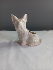 Small Vintage Scottish Terrier Dog Planter