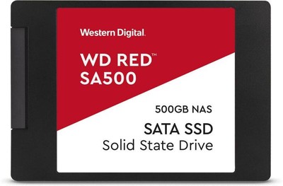 Western Digital WD RED SA500 NAS SATA SSD 500 GB, SATA, 2.5''(6,4 cm)