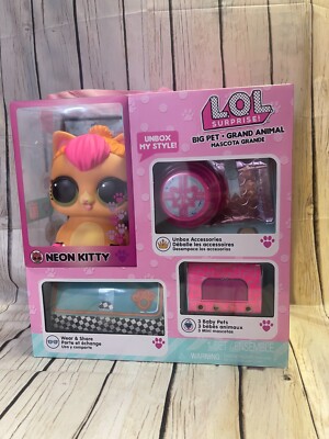 Surprise! Big Pets Neon Kitty