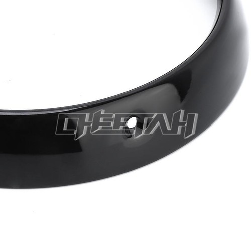7'' Headlight Trim Ring Bezel For Harley Touring Street Road Glide Road King - 第 7/9 張圖片