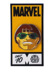 Doc Ock Mondo Enamel Pin MondoCon Exclusive Tom Whalen Spider-Man Marvel