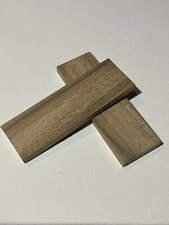 2 Piece Walnut Knife Handle Scales Lumber Blank Bookmatched 130x43x9mm #55