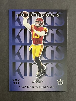   BEARS  2024 Leaf Touchdown Kings Blue Caleb Williams